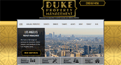 Desktop Screenshot of dukepm.com